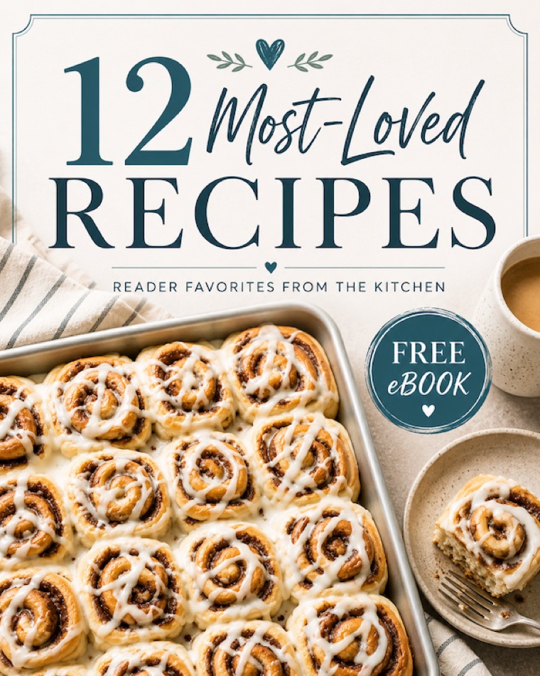 12 Most-Loved Recipes eBook